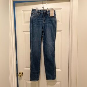 Madewell stovepipe full length jeans 26